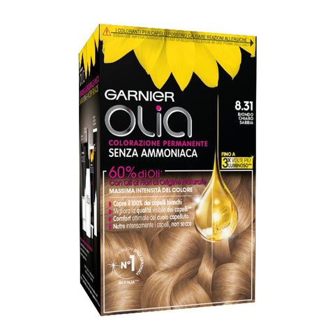 Garnier Olia Colorazione 8.31 Biondo Chiaro Sabbia