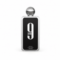 Afnan 9 PM Eau de Parfum 100 ml - flacone frontale su fondo bianco
