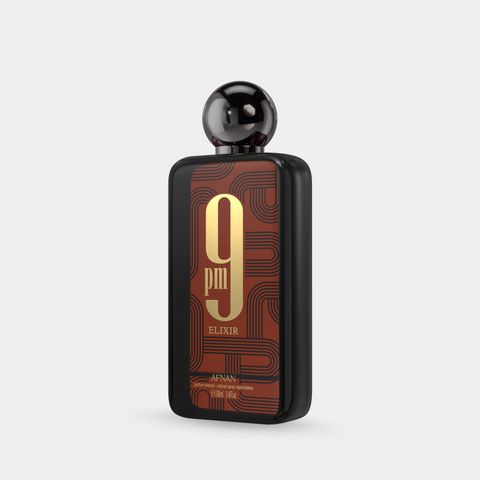 Afnan 9 PM Elixir Extrait de Parfum 100 ml - vista di tre quarti