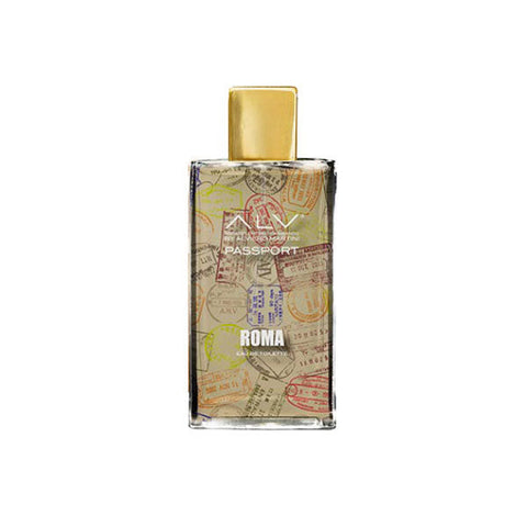 Alviero Martini ALV Passport Roma Eau de Toilette 100 ml flacone e confezione
