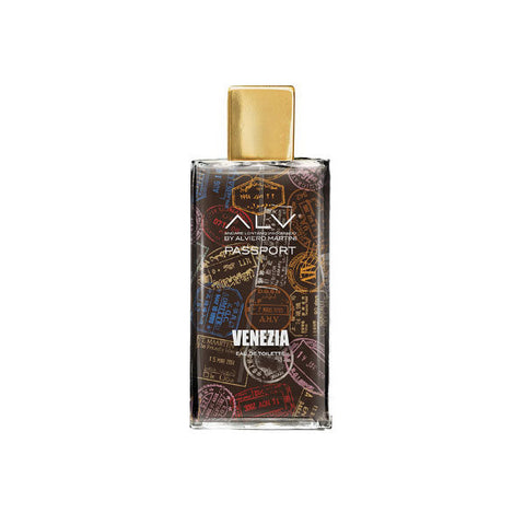 Alviero Martini ALV Passport Venezia Eau de Toilette 100 ml flacone e confezione