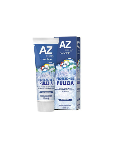 AZ Dentifricio Complete Plus Protezione e Pulizia Menta Fresca tubetto 65 ml