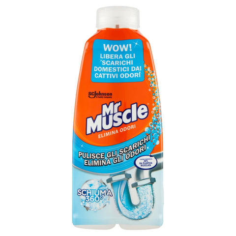 Flacone Mr Muscle Schiuma Elimina Odori per scarichi 500 ml