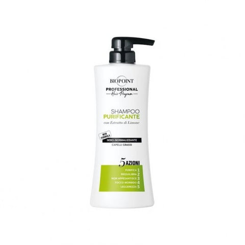 Biopoint Professional Shampoo Purificante 5 Azioni 400 Ml