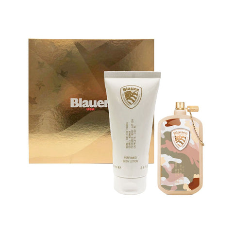 Blauer Unit3D Camou Set Per Donna