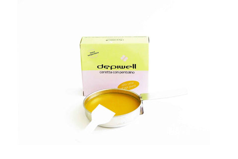 Pentolino Depiwell cera depilatoria a caldo alla cera d’api 100 ml
