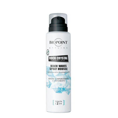 Biopoint Styling Rock Crystal Beach Waves Spray Mousse 150 Ml