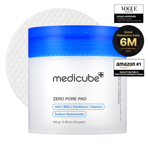 Medicube - Zero Pore Pad 2.0 - Dischetti esfolianti viso - 70 pz / 100 ml