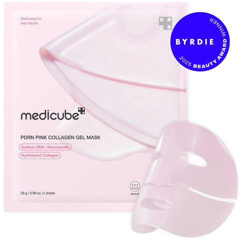 Medicube - PDRN Pink Collagen Jelly Gel Mask - Maschera viso idrogel - 28 g
