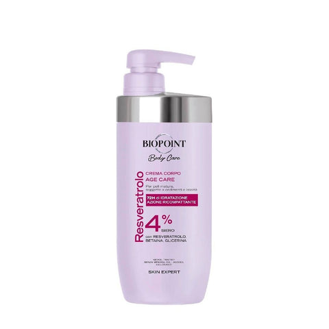 Biopoint Crema Corpo Age Care 72h Idratante 500 Ml