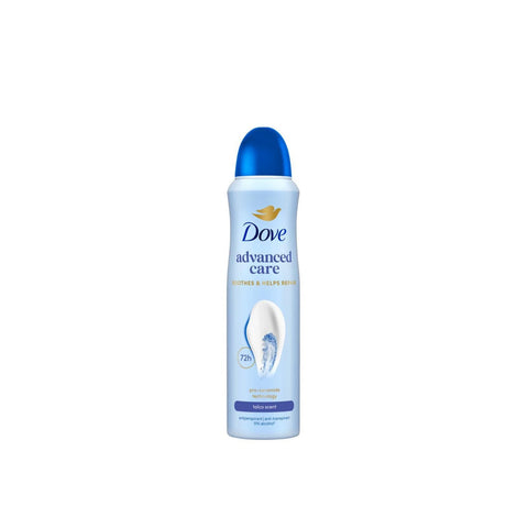 Dove deodorante spray antitraspirante Advanced Care Talco 150 ml