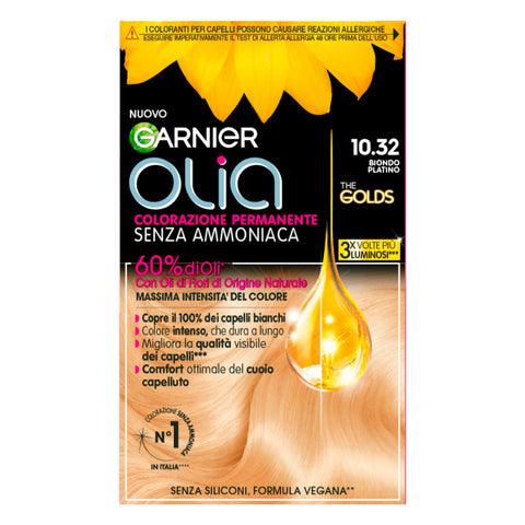 Garnier Olia Colorazione 10.32 Biondo Platino