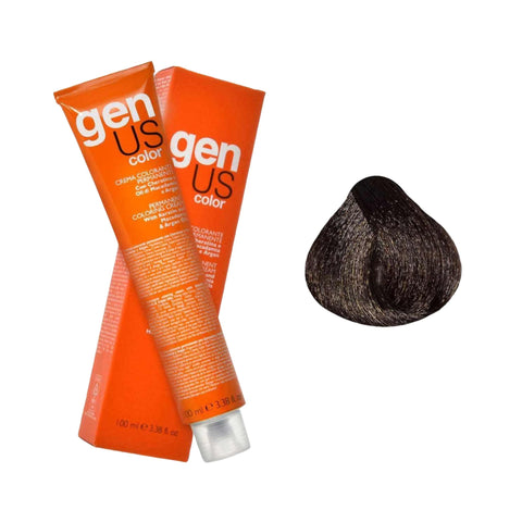 Genus Color 6.11 Biondo Scuro Cenere Intenso 100 ml con campione colore