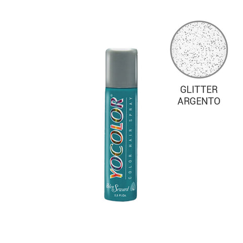 Helen Seward Yo Color lacca spray colorata Glitter Argento 75 ml