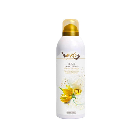 Wexor Elisir Salvatessuti deodorante spray per tessuti Giallo Cashmere Ylang Ylang 300 ml