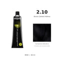 L’Oréal Professionnel INOA 2.10 60 ml, tubo originale e campione colore indicativo su fondo bianco