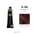 L’Oréal Professionnel INOA 5.26 60 ml, tubo originale e campione colore indicativo su fondo bianco