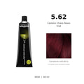 L’Oréal Professionnel INOA 5.62 60 ml, tubo originale e campione colore indicativo su fondo bianco