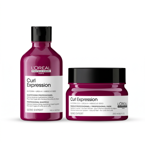 Kit L'Oréal Professionnel Curl Expression Shampoo 500 ml e Maschera 250 ml