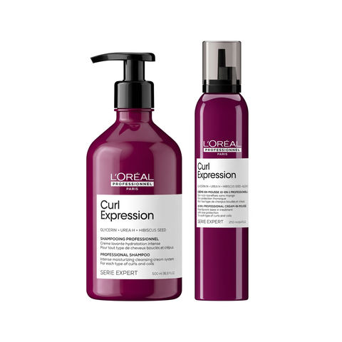 Kit L'Oréal Professionnel Curl Expression Shampoo 500 ml e Mousse 10 in 1 250 ml