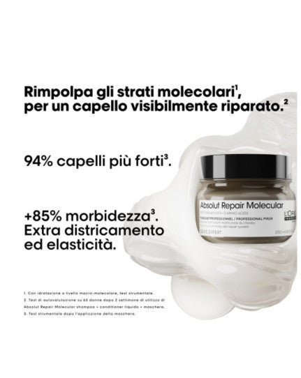 L'Oréal Serie Expert Absolut Repair Molecular Maschera 250 Ml
