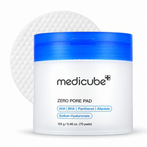 Medicube Zero Pore Pad 2.0 su sfondo bianco