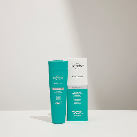 Biopoint Miracle Liss Shampoo Disciplinante Liscio Miracoloso 72h, flacone da 200 ml