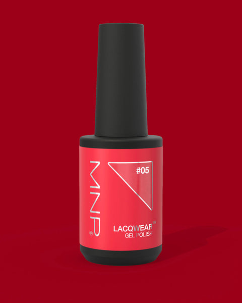 Lacqwear MNP Gel Polish 05 Cherrywood 10ml — rosso ciliegia