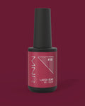 Lacqwear MNP Gel Polish 19 Fantastic 10ml — rosso vino con micro glitter
