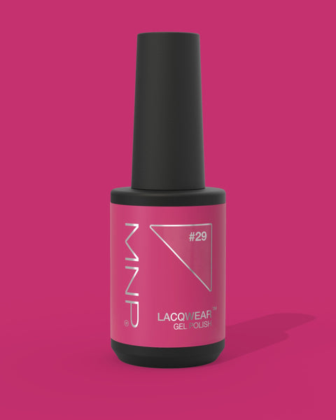 Lacqwear MNP Gel Polish 29 Gerber Daisy 10ml — rosa lampone freddo