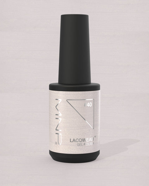 Lacqwear MNP Gel Polish 40 Precious 10ml — bianco perlato