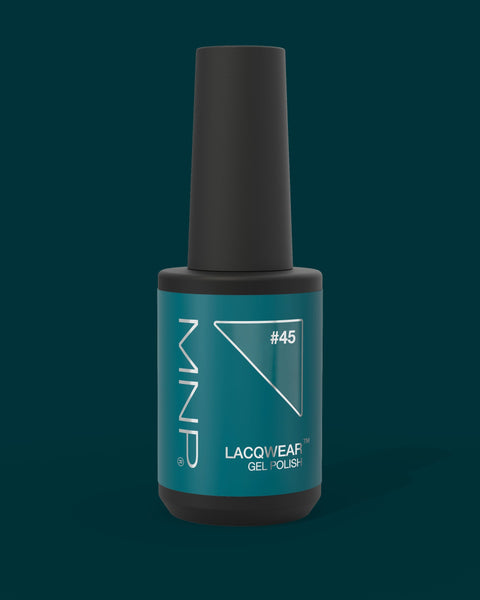 Lacqwear MNP Gel Polish 45 Petrol 10ml — verde petrolio