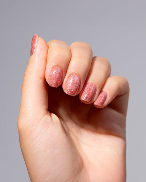 Lacqwear MNP Gel Polish 49 Glitter Rosa 10ml — glitter rosa