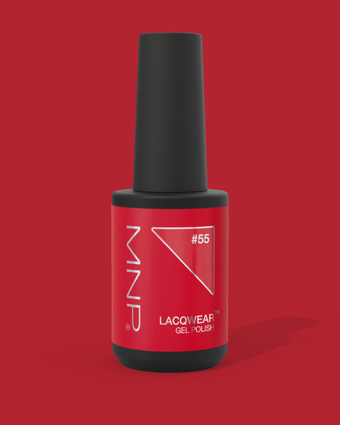 Lacqwear MNP Gel Polish 55 Pure Red 10ml — rosso freddo
