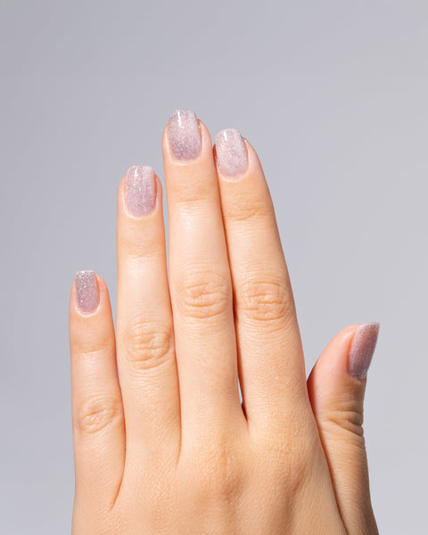 Lacqwear MNP Gel Polish 99 Stardust 10ml — glitter argento iridescente