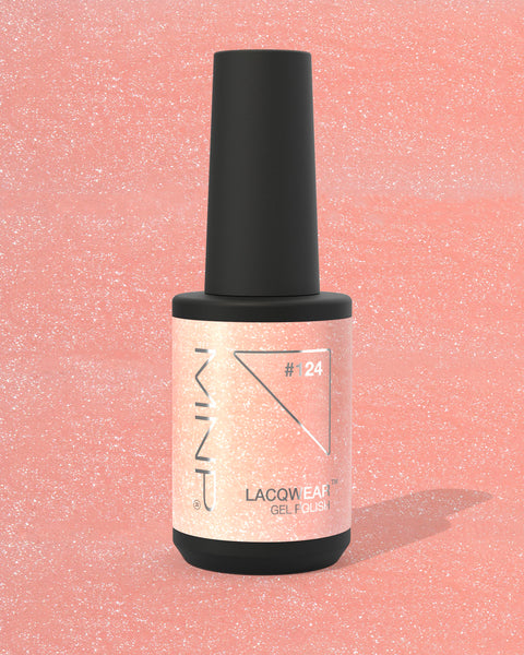 Lacqwear MNP Gel Polish 124 Trilly 10ml — nude brillantinato