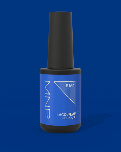 Lacqwear MNP Gel Polish 154 One love 10ml — blu elettrico