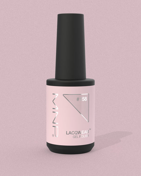 Lacqwear MNP Gel Polish 158 Virgin 10ml — rosa chiaro lattiginoso