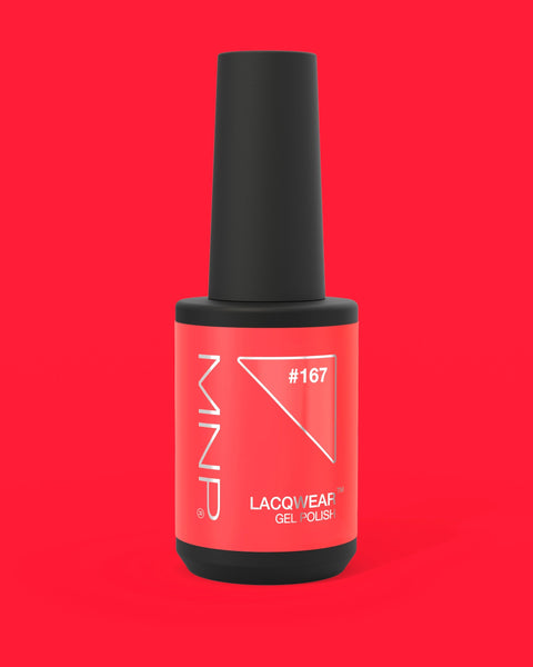 Lacqwear MNP Gel Polish 167 Cancan 10ml — rosso aranciato