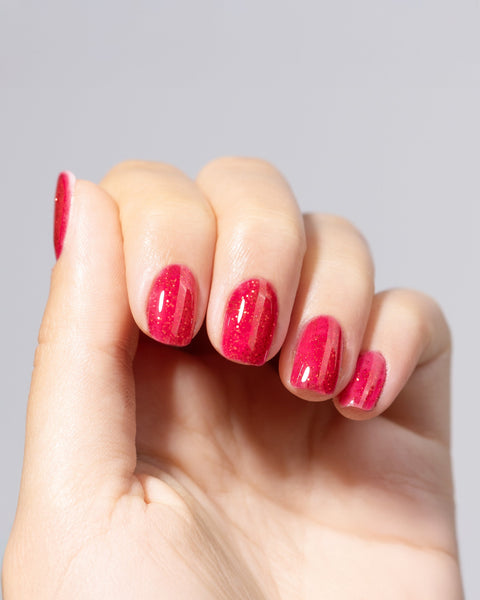 Lacqwear MNP Gel Polish 230 Broadway 10ml — rosso brillantinato