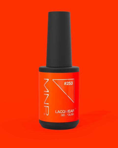 Lacqwear MNP Gel Polish 253 Happy 10ml — arancio fluo