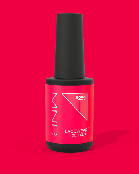 Lacqwear MNP Gel Polish 259 Call Me 10ml — rosso aranciato fluo
