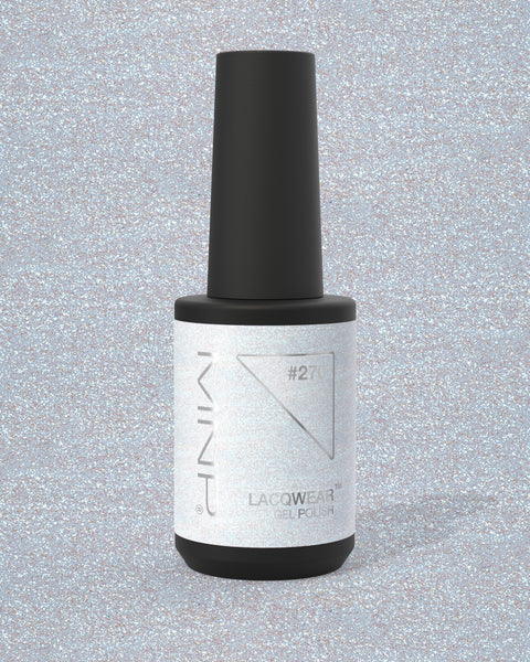 Lacqwear MNP Gel Polish 270 MOONLIGHT GLOW 10ml — glitter mermaid