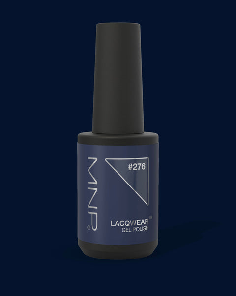 Lacqwear MNP Gel Polish 276 MIDNIGHT OCEAN 10ml — blu notte