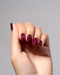 Lacqwear MNP Gel Polish 280 BLACK CHERRY 10ml — ciliegia scuro brillantinato