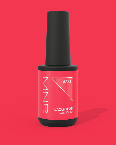 Lacqwear MNP Gel Polish 281 SUNSET GLOW 10ml — rosso corallo