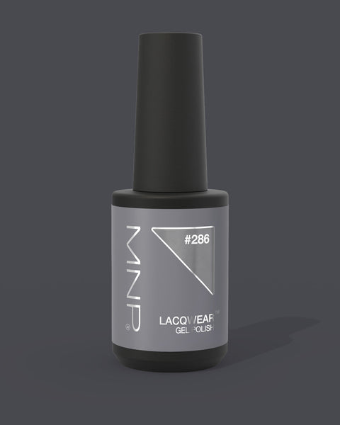 Lacqwear MNP Gel polish 286 STORMY WEATHER 10ml — grigio scuro