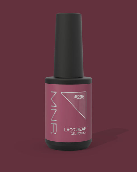 Lacqwear MNP Gel polish 295 DUSTY MAUVE 10ml — malva scuro