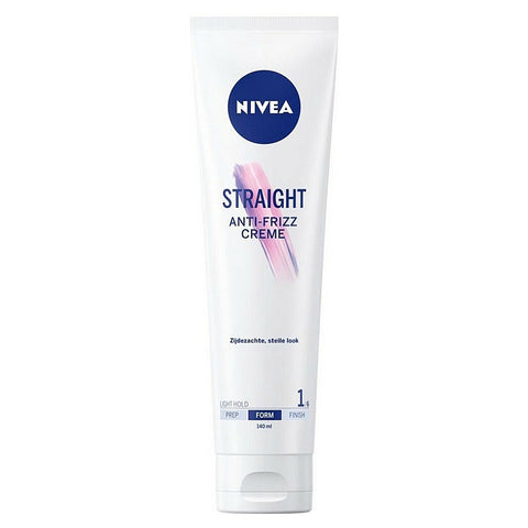Nivea Straight crema anti-crespo per capelli lisci 140 ml