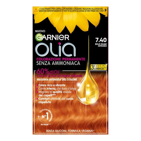 Garnier Olia Colorazione 7.40 Rame Intenso